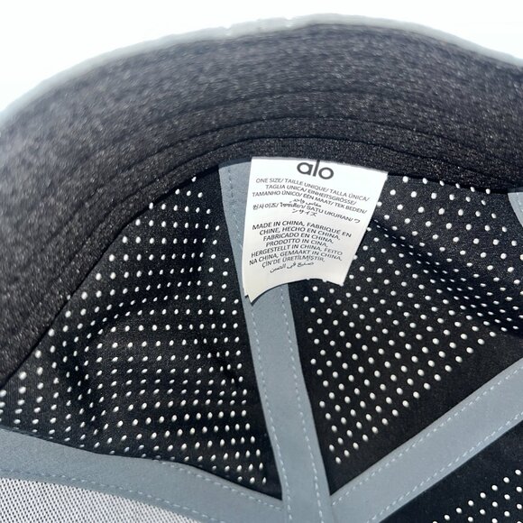 Alo - Performance District Trucker Hat - Steel Grey - Picture 2 of 6